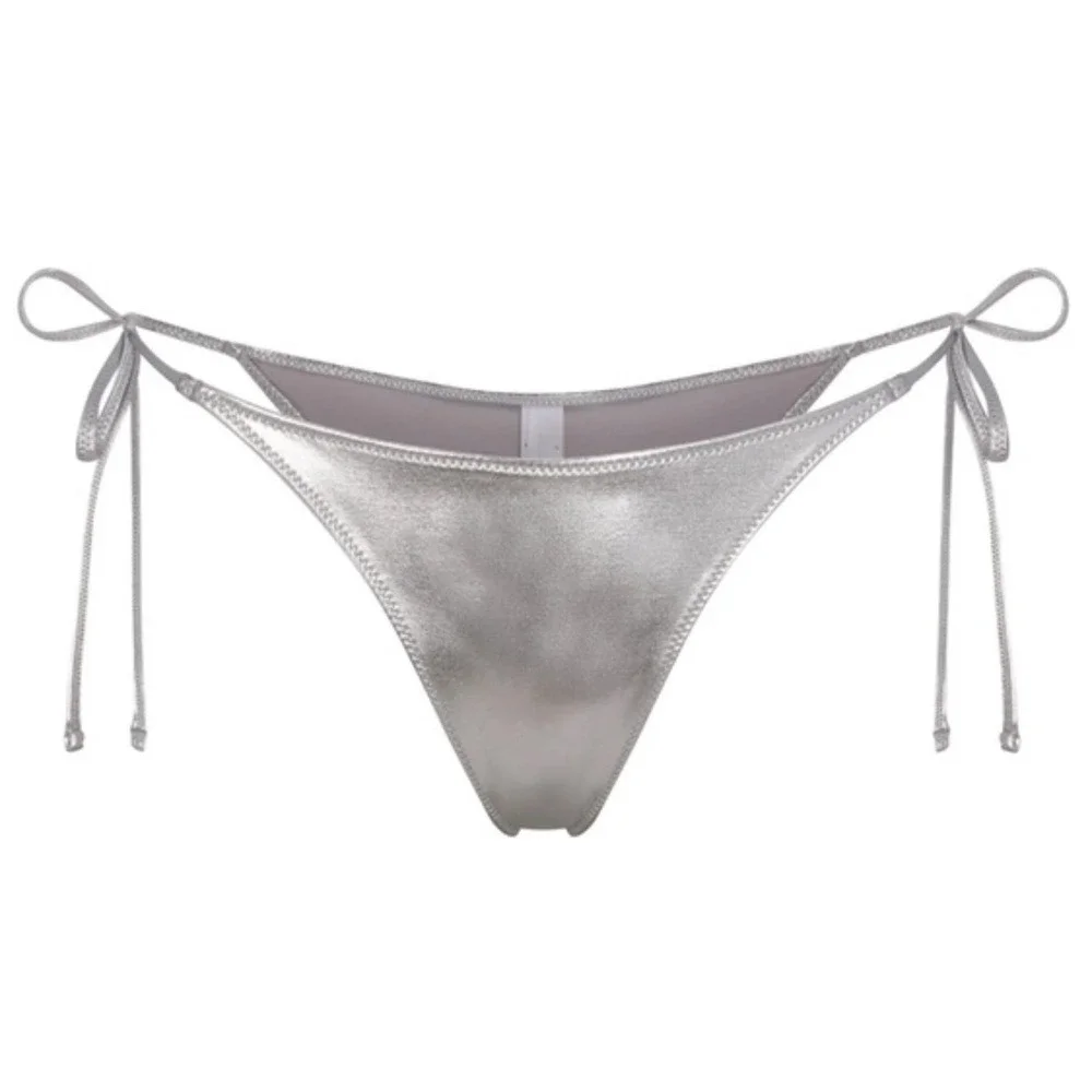 SKIMS flashy swimwear